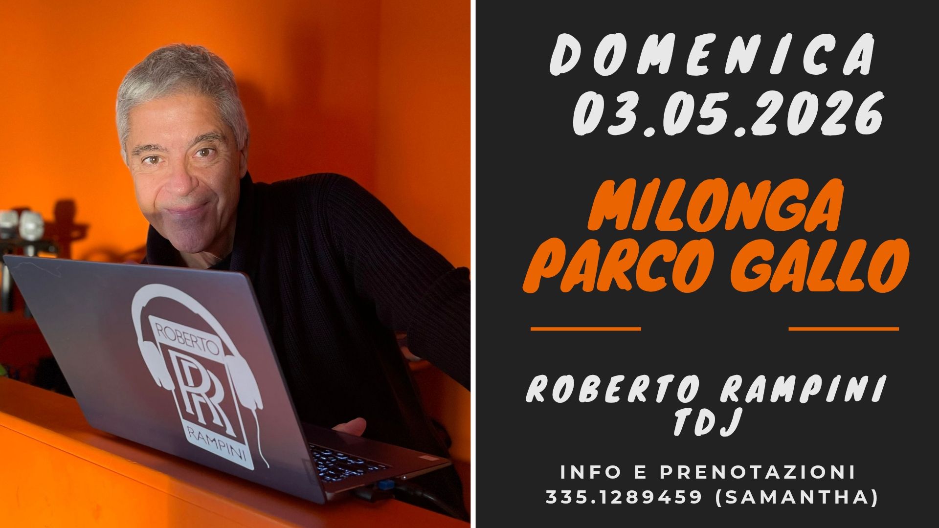 MILONGA PARCO GALLO - NUOVO ORARIO -
