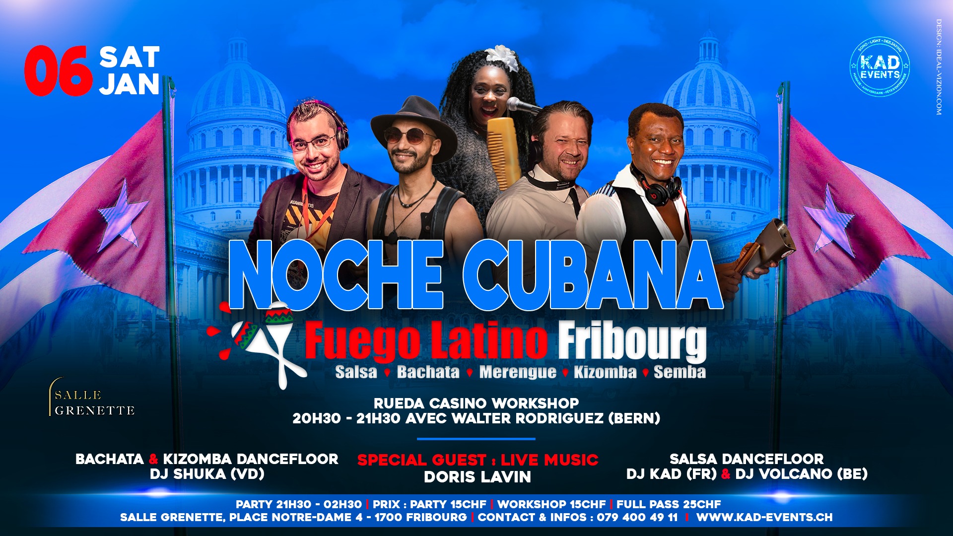 FUEGO LATINO "NOCHE CUBANA"