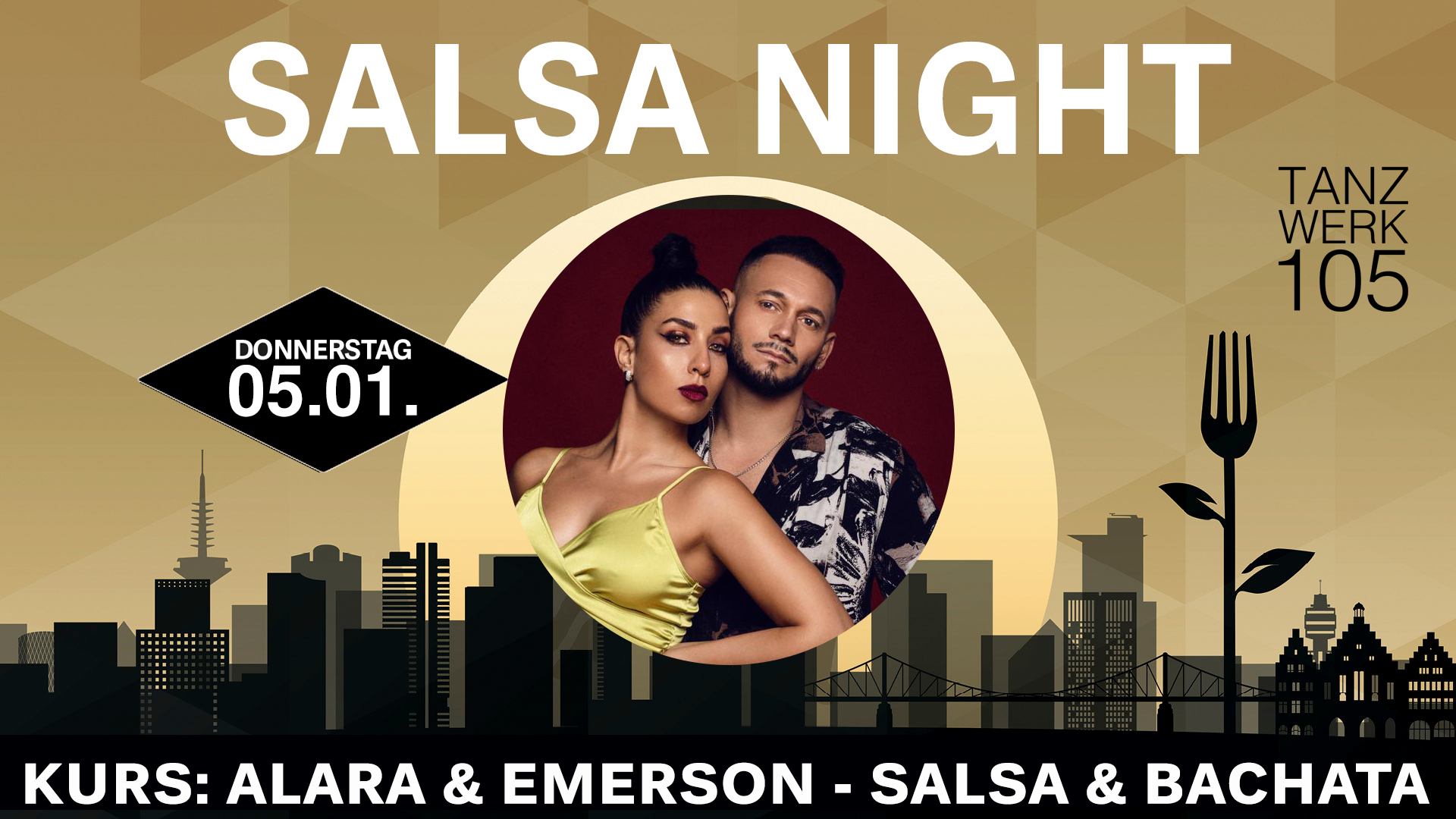 Salsa & Bachata Night im MyZeil - DONNERSTAG 5. JANUAR - Salsa & Bachata Party