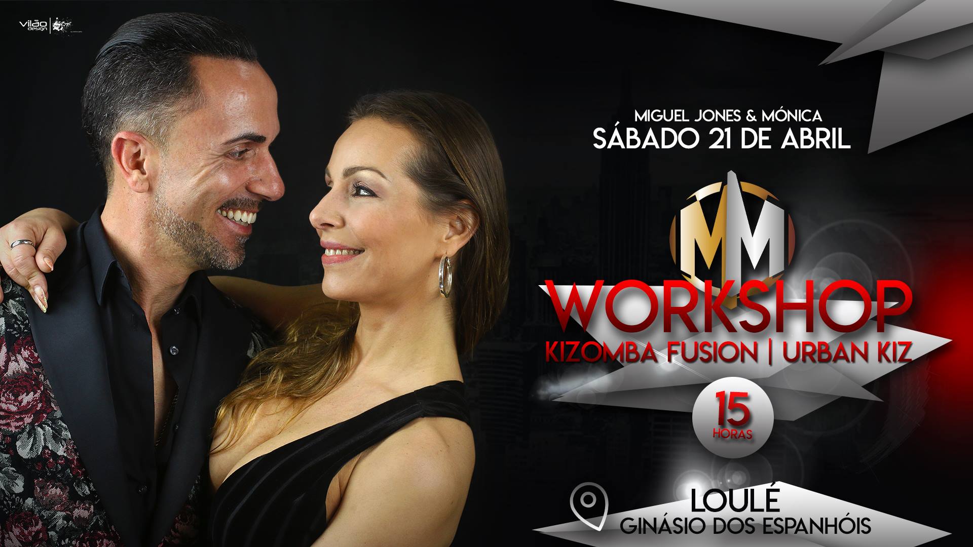 Workshop Kizomba Fusion c Miguel Jones e Mónica