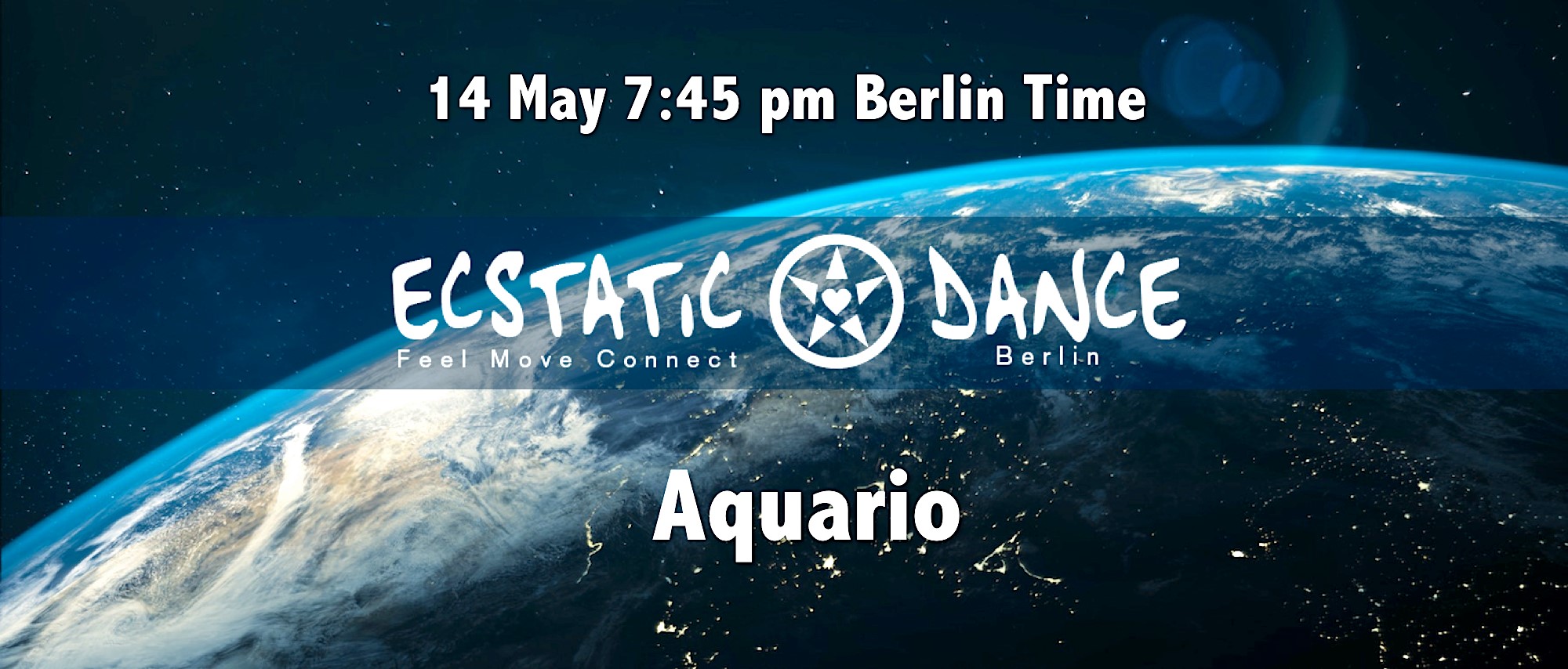 Ecstatic Dance Online ♬ Aquario ♬ Sound Healing