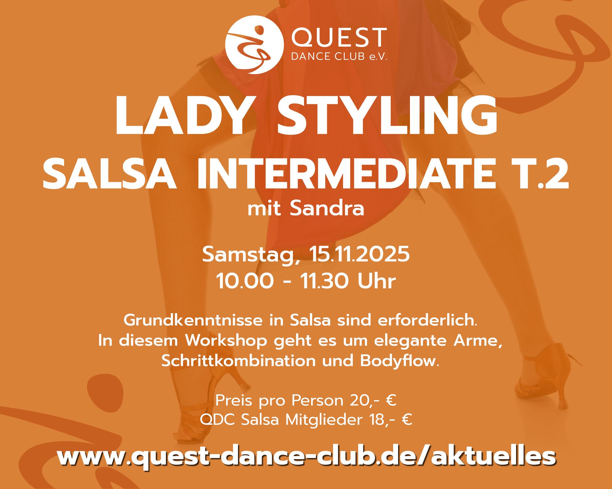 Lady Styling Workshops mit Sandra Salsa & Bachata