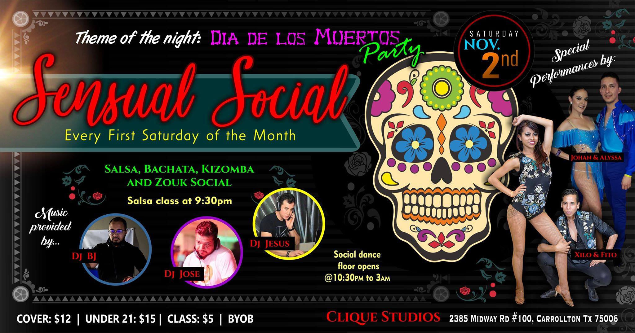 Sensual Social : November : Dia de los muertos