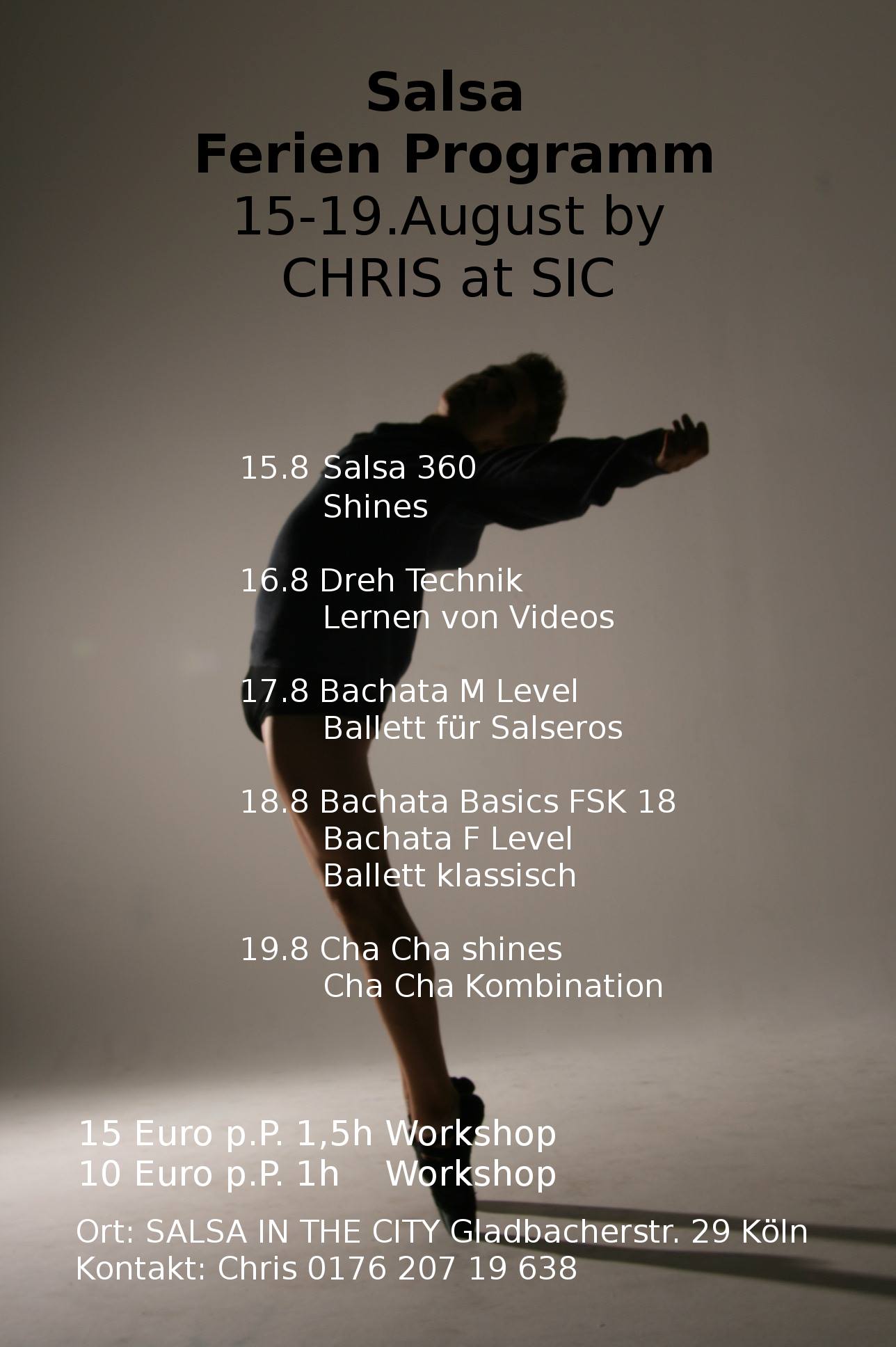 SALSA SOMMER-PROGRAMM KÖLN