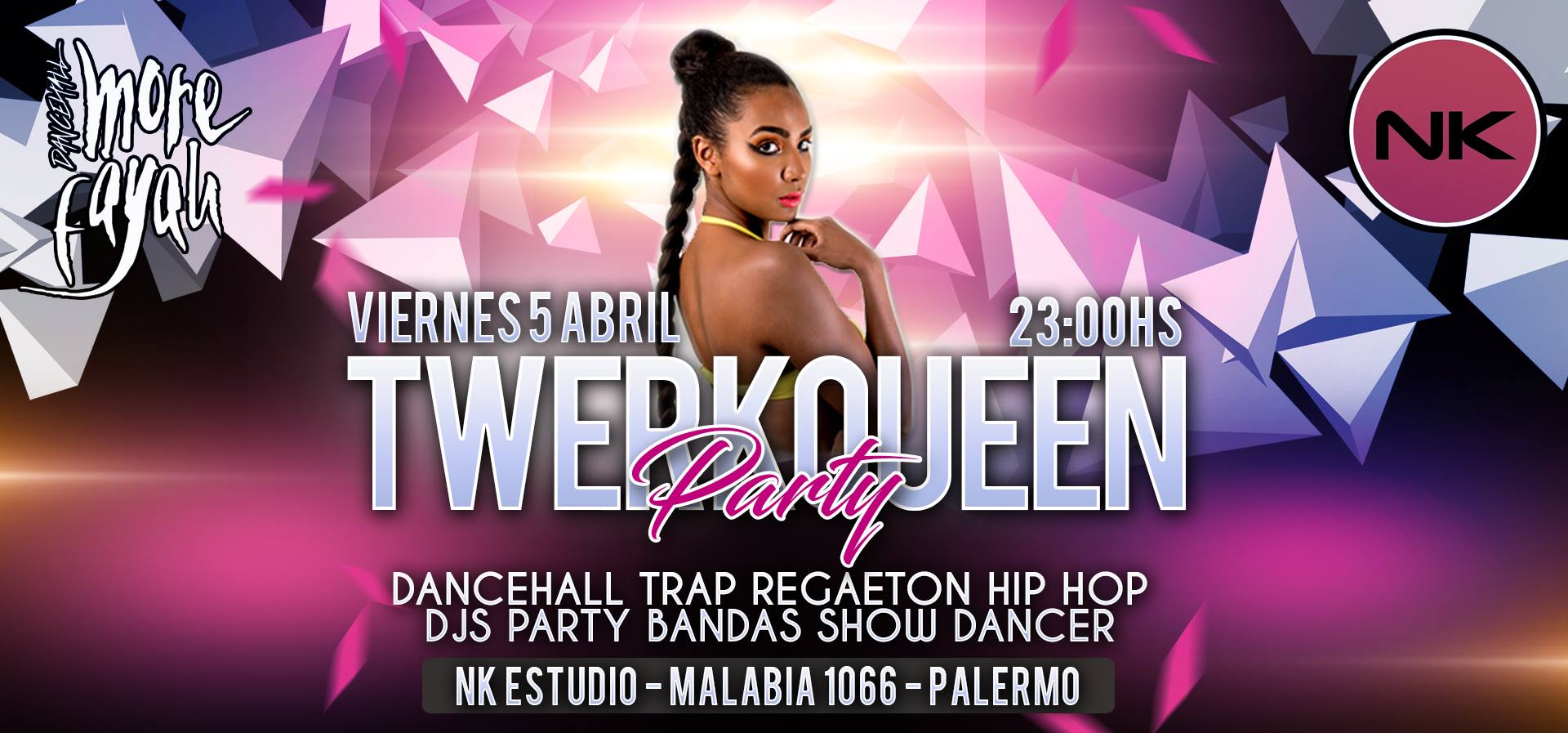 Hoy More Fayah Party nuevo lugar vier 5 palermo!