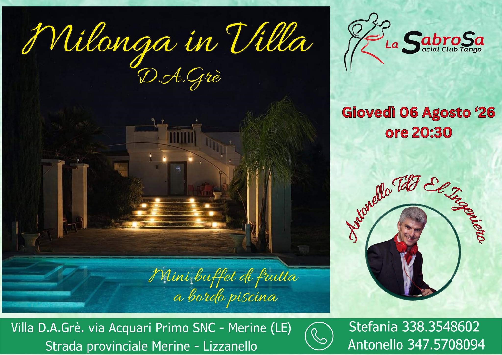 Milonga in Villa D.A.Gre'