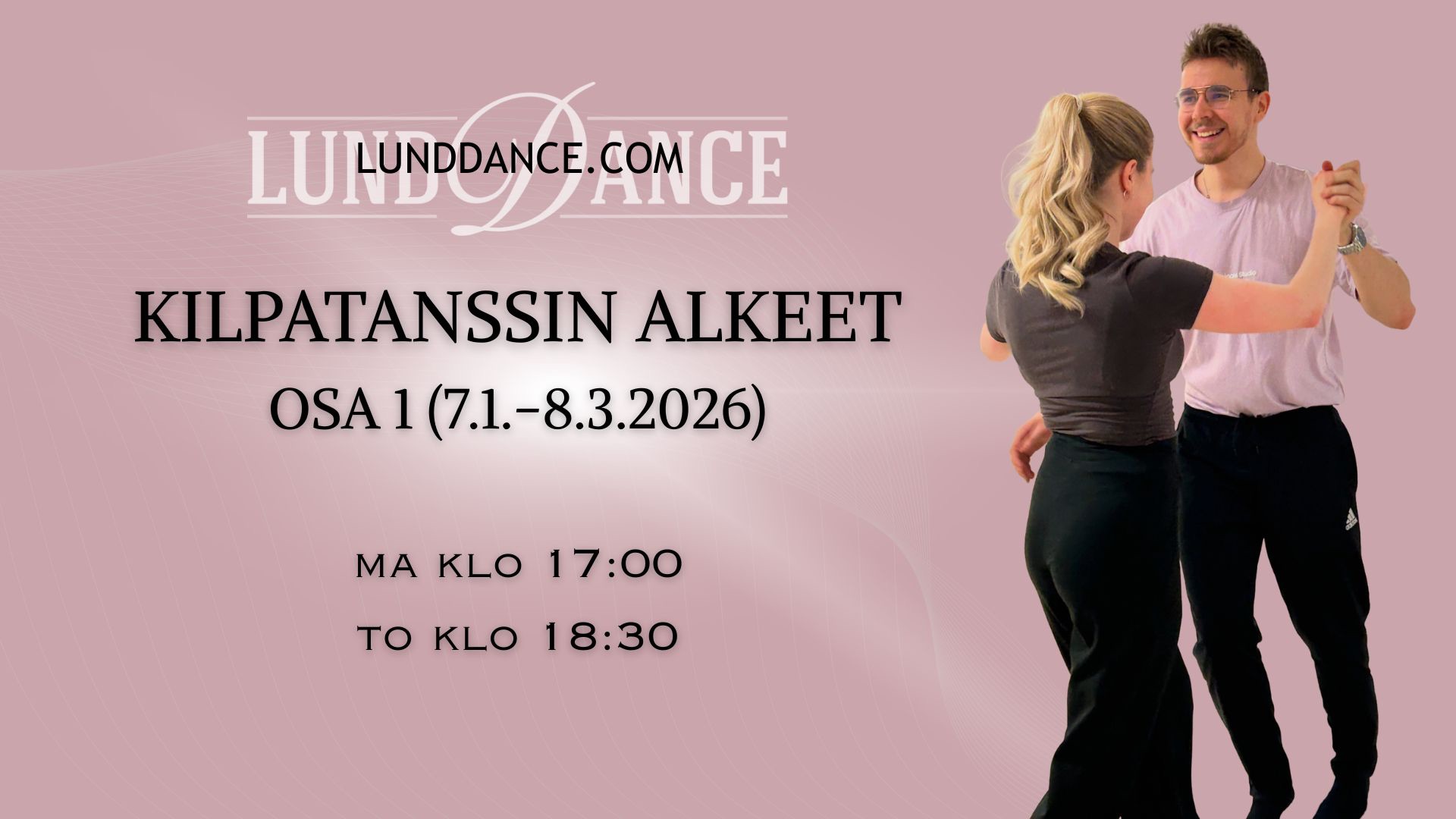 Kilpatanssin alkeet 2026