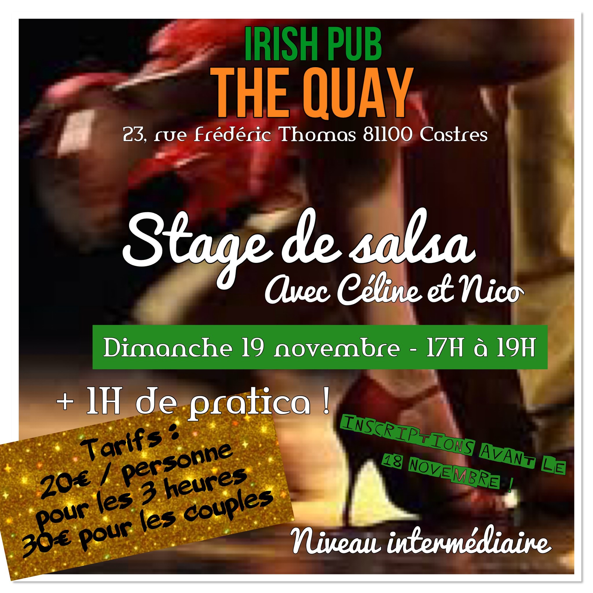 Stage de salsa intermédiaire