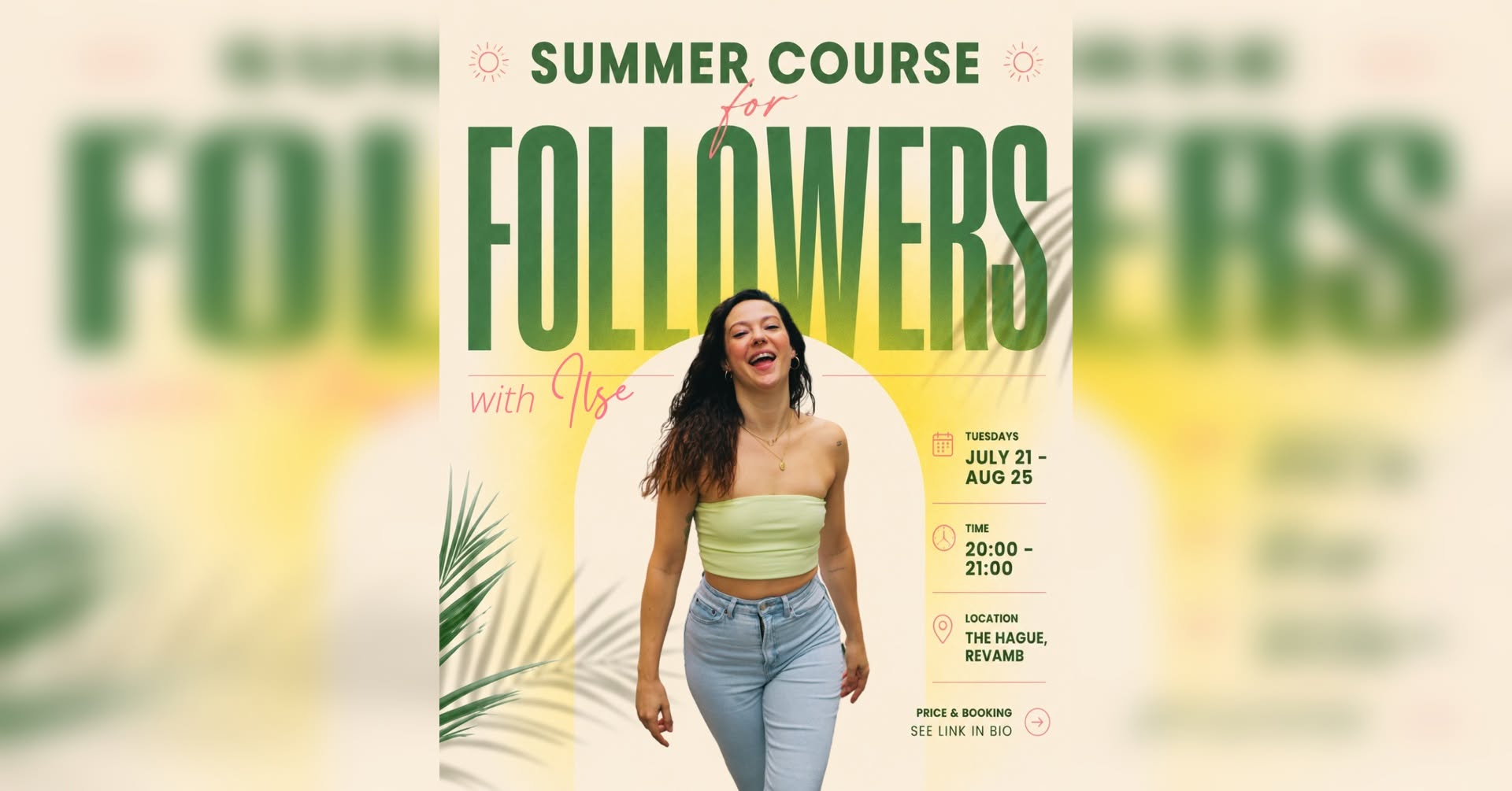 Summer course for followers - with Ilse