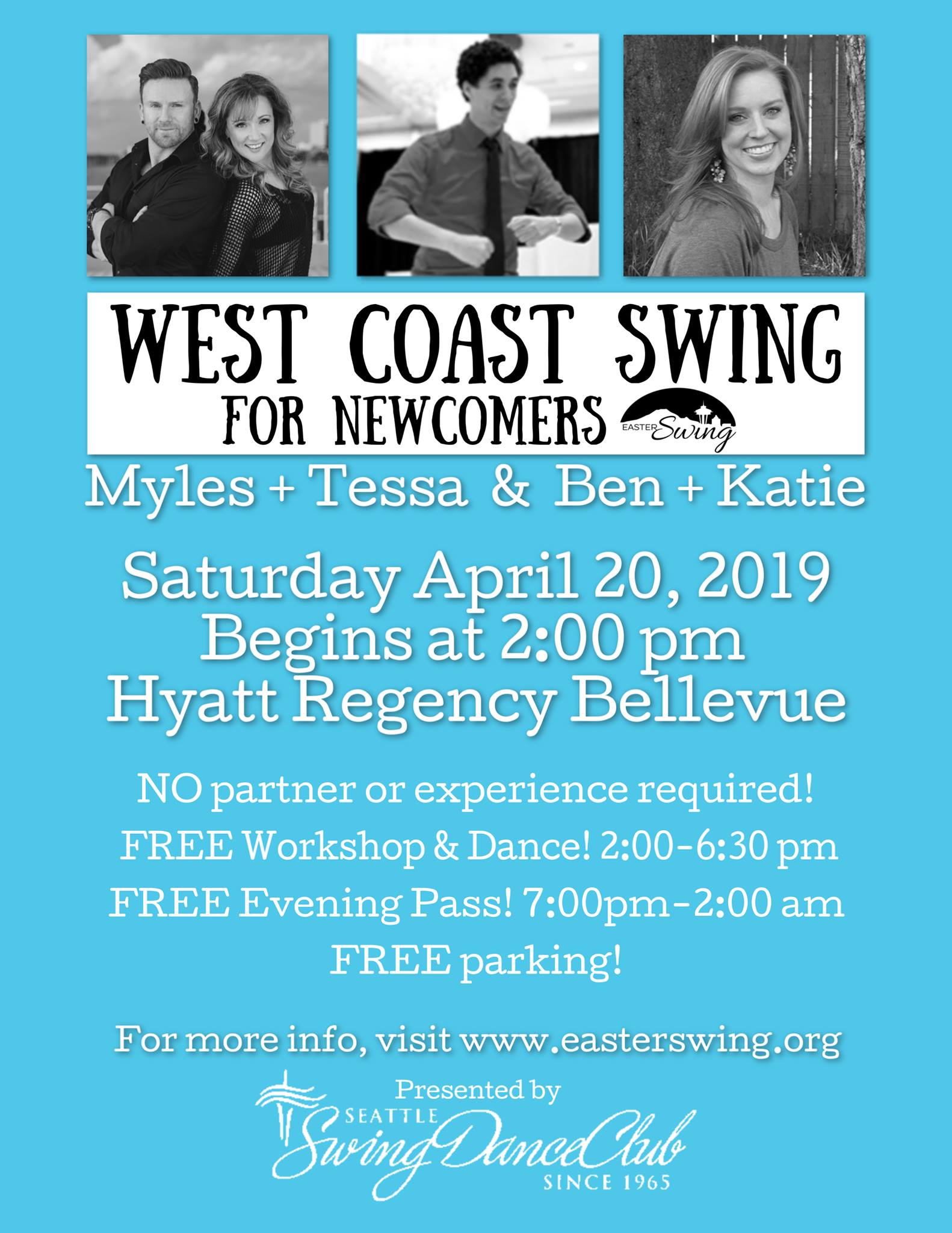 SSDC Presents Free West Coast Swing for Newcomers