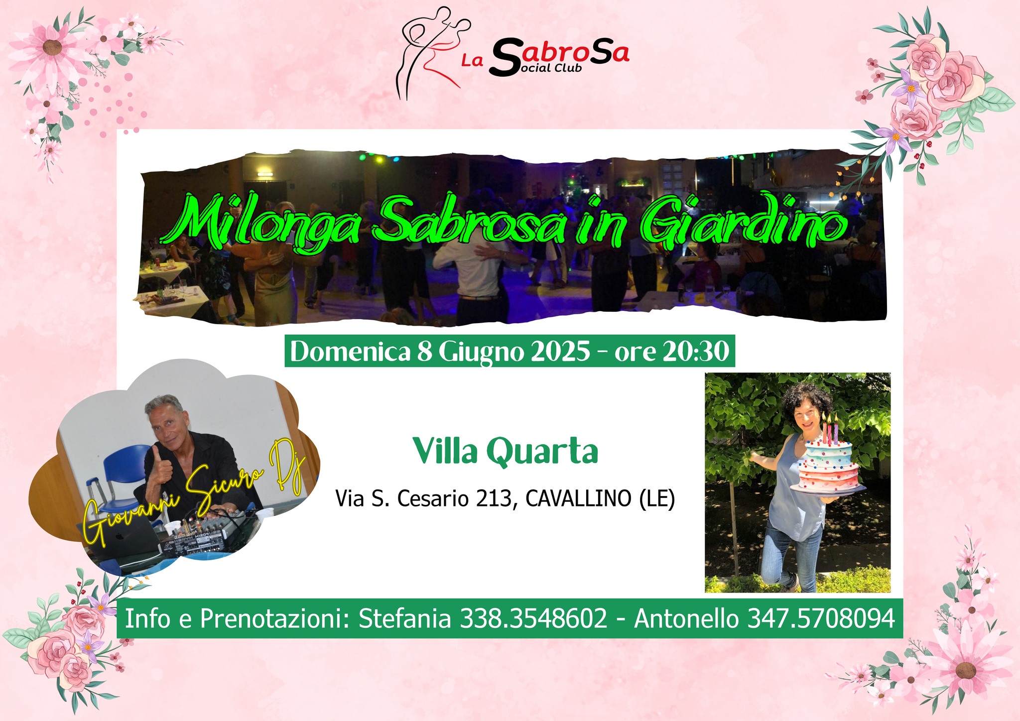 Milonga Sabrosa in Giardino
