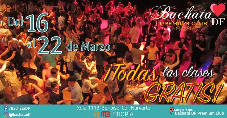 Clases Gratis "salsa, Bachata Y Mas" METRO ETIOPÍA
