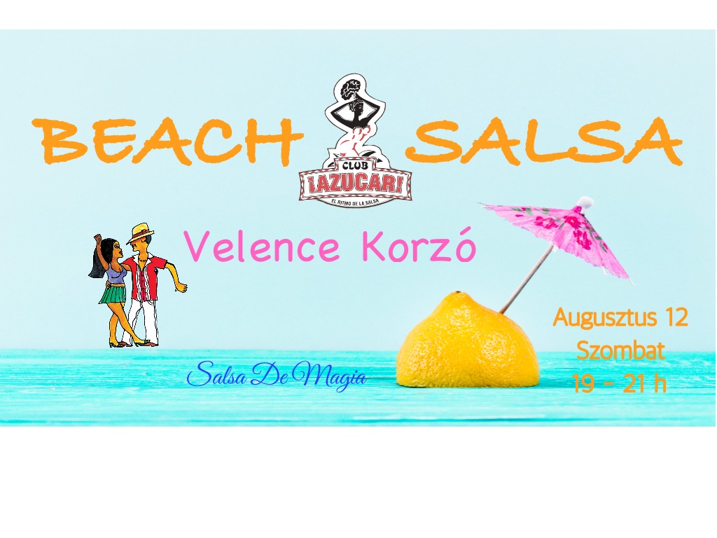 ⛱ BEACH SALSA a Velence Korzón ☀️