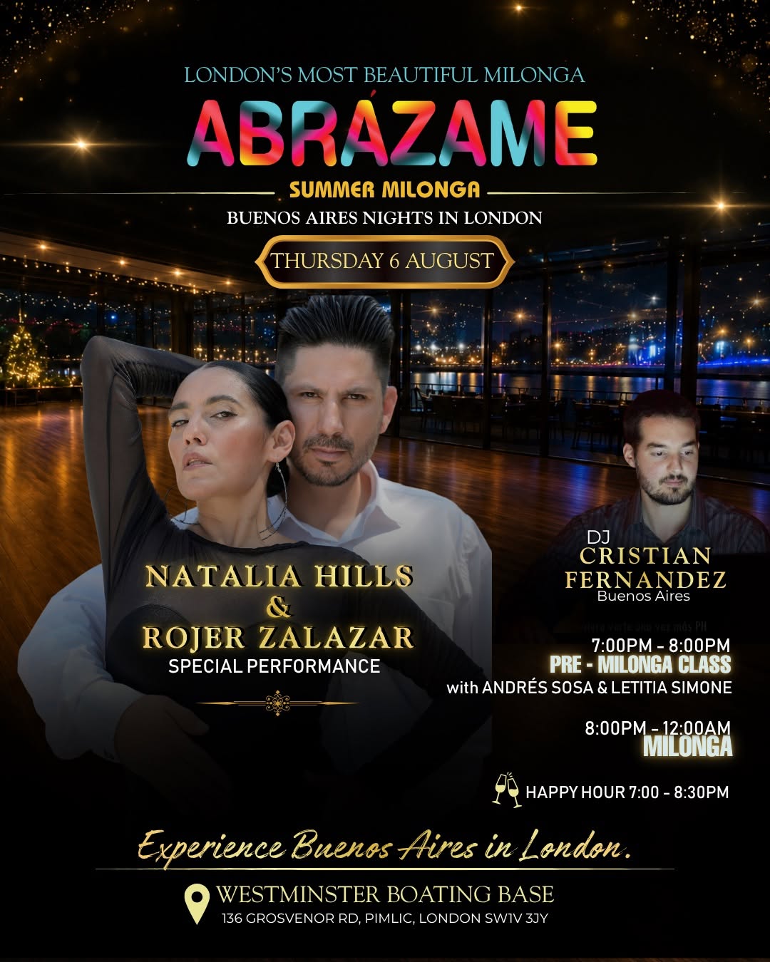 โจ Buenos Aires Nights in London Abrรกzame Summer Milonga