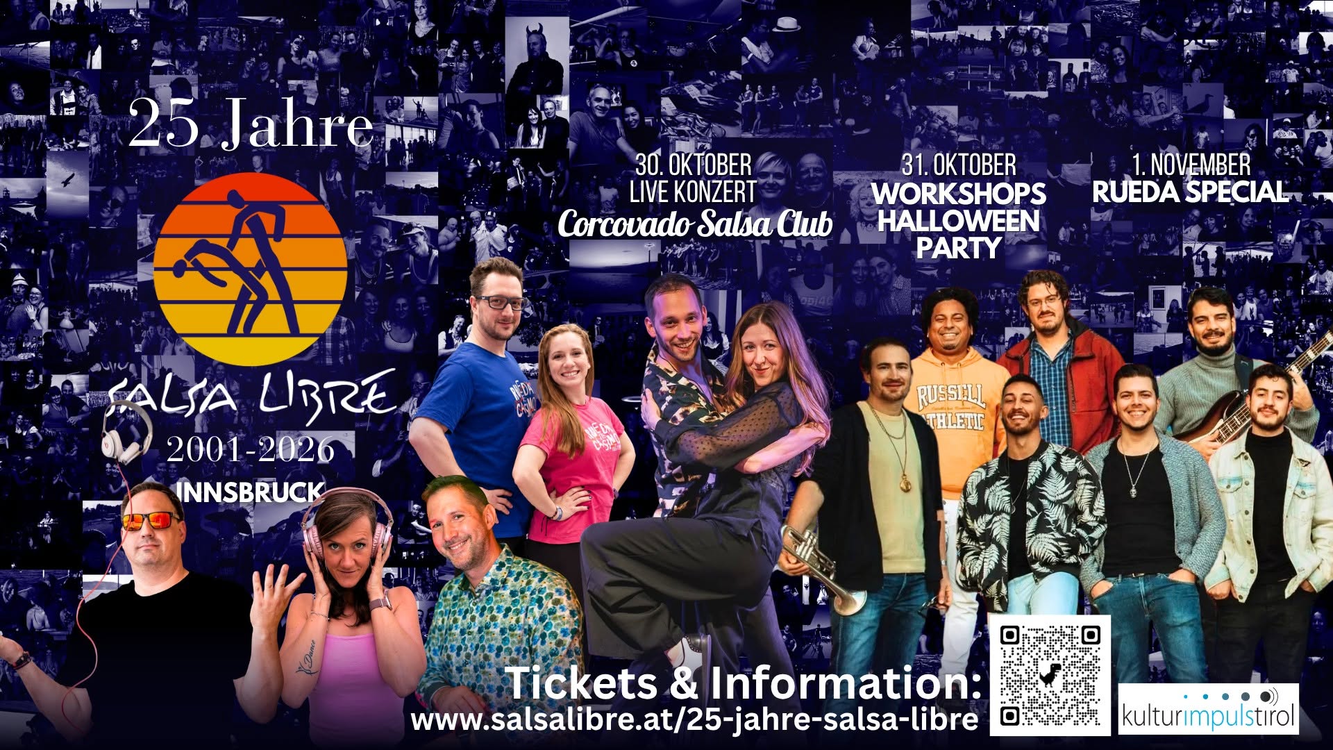 25 Jahre Salsa Libre - Konzert, Partys, Workshops