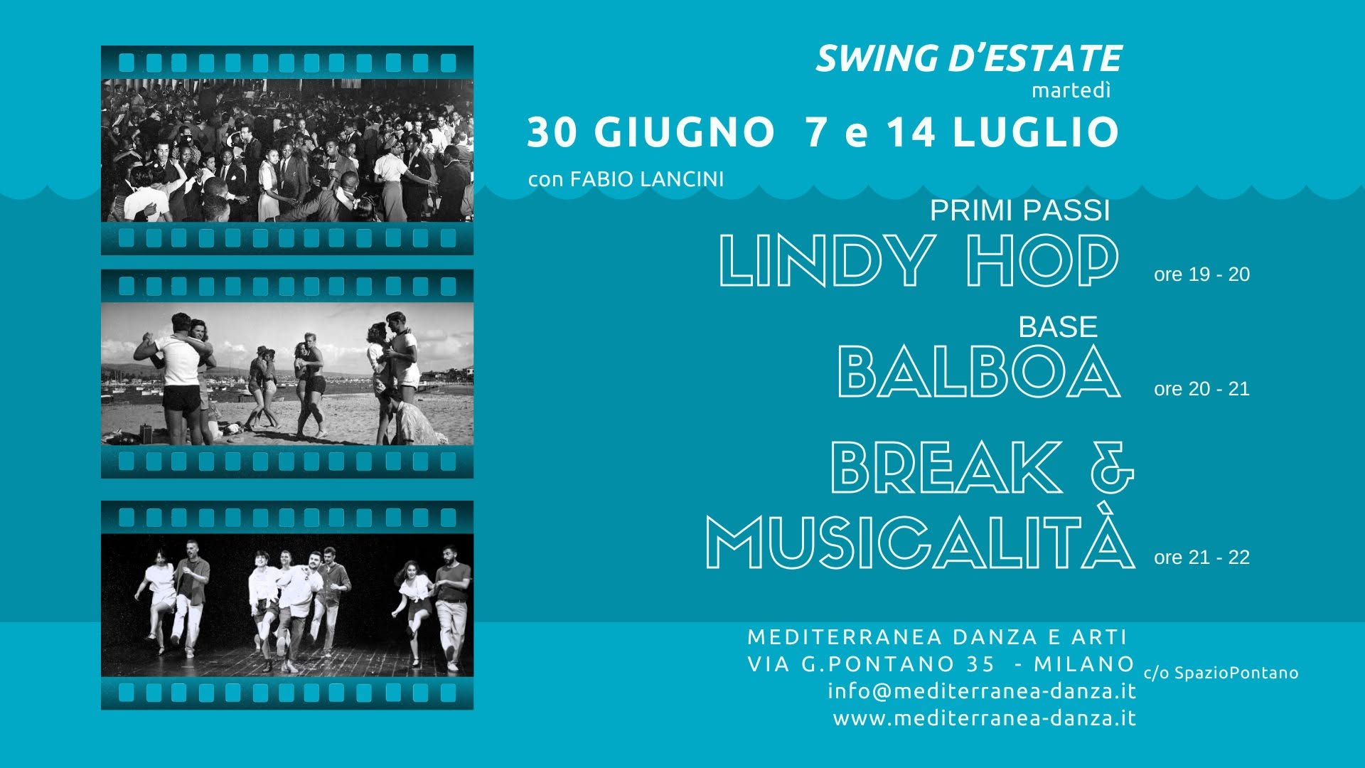 SWING d'estate a Mediterranea