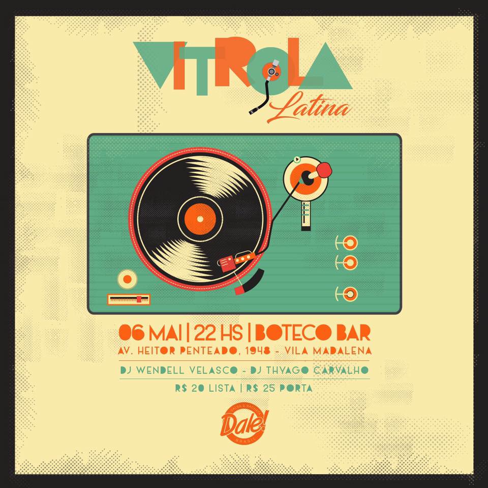 Vitrola Latina - Primeira edição