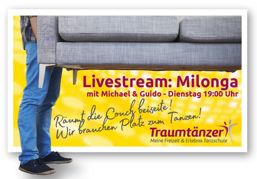 Livestream: Milonga mit Michael & Guido
