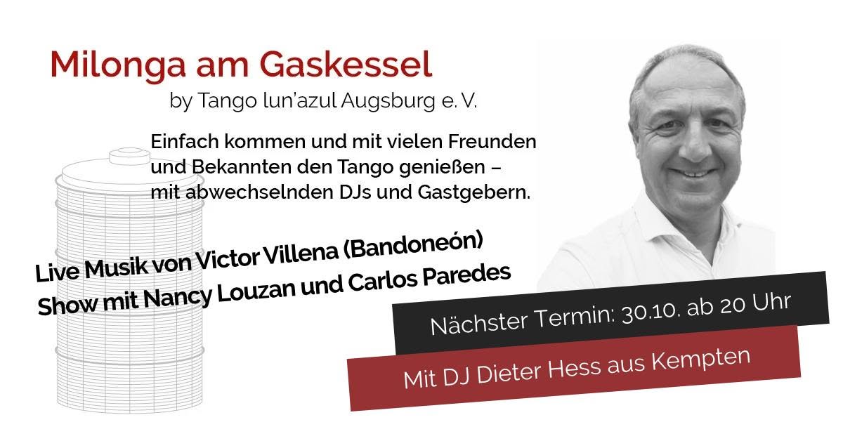Milonga am Gaskessel mit Live Musik und Show