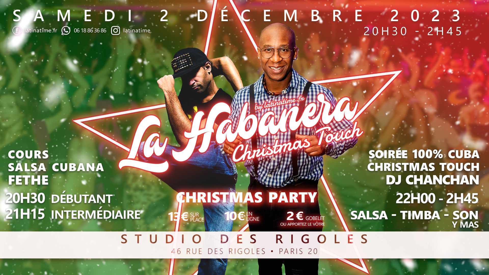 La Habanera - Christmas Touch - Fethe - Chanchan - 02 Décembre 2023