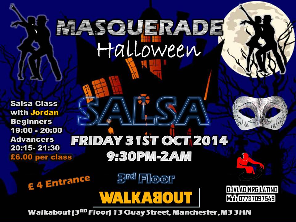 Halloween Masquerade Salsa!