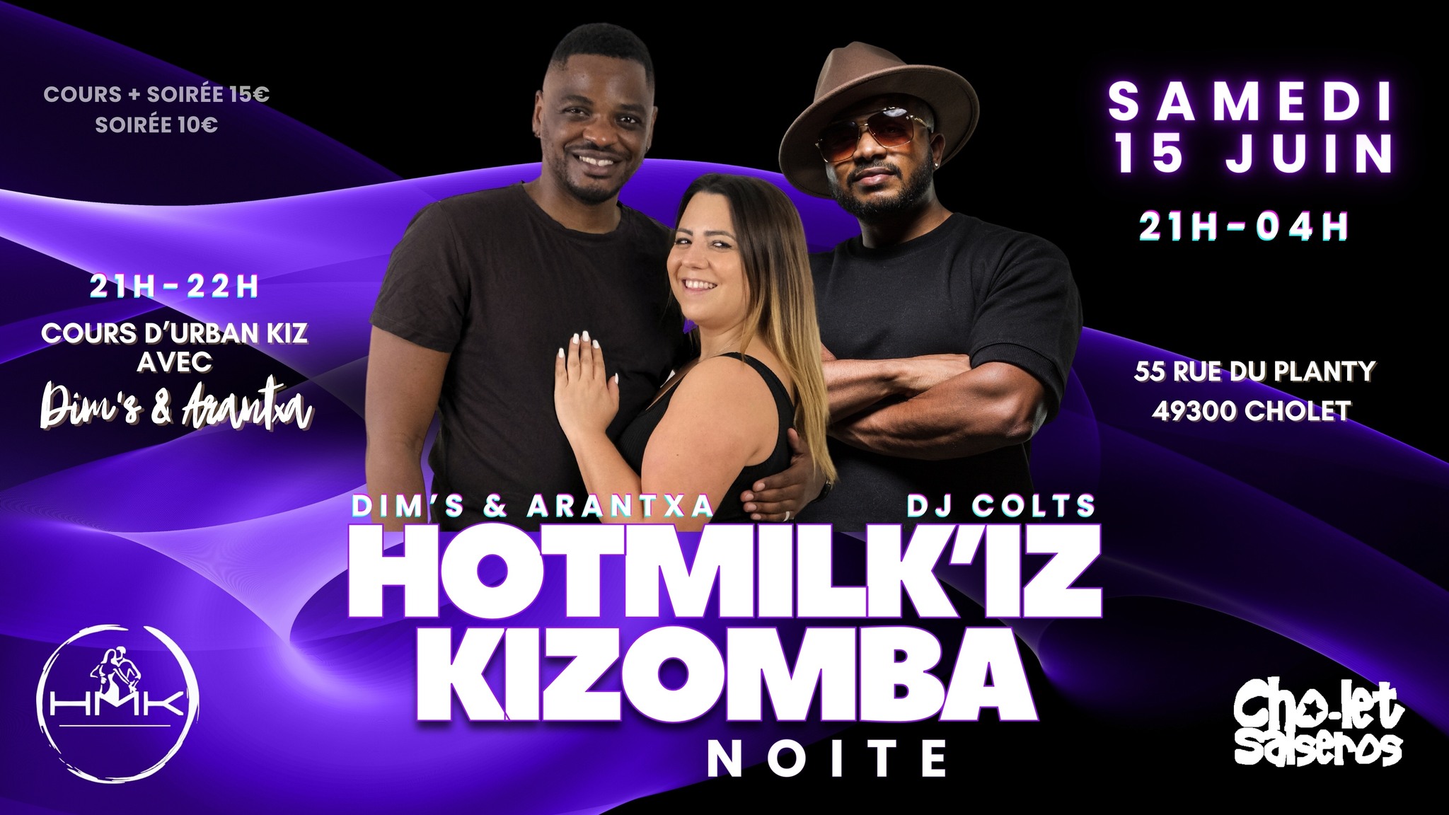HotMilK'iz Kizomba Noite