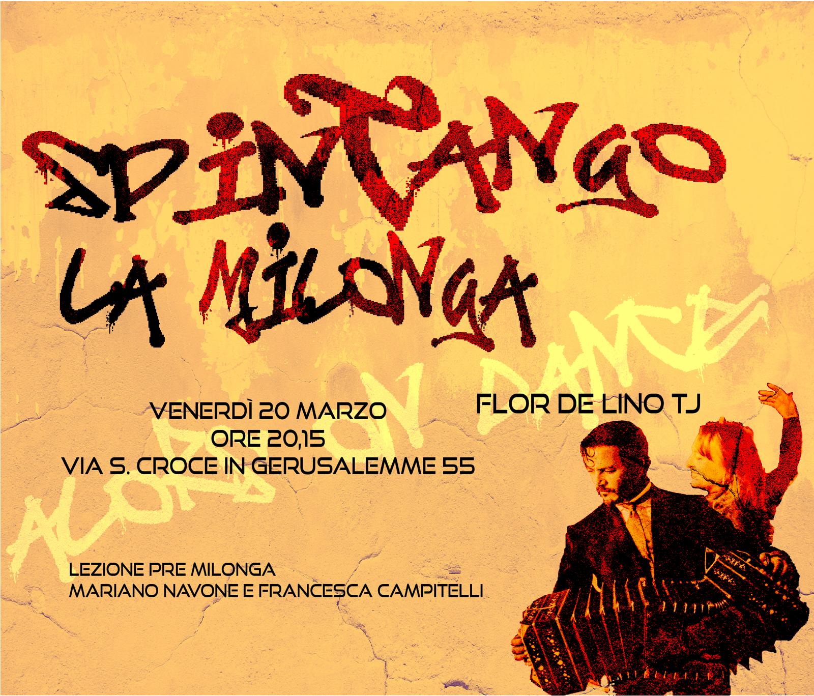 Spin Time Spin Tango Flor de Lino Tj