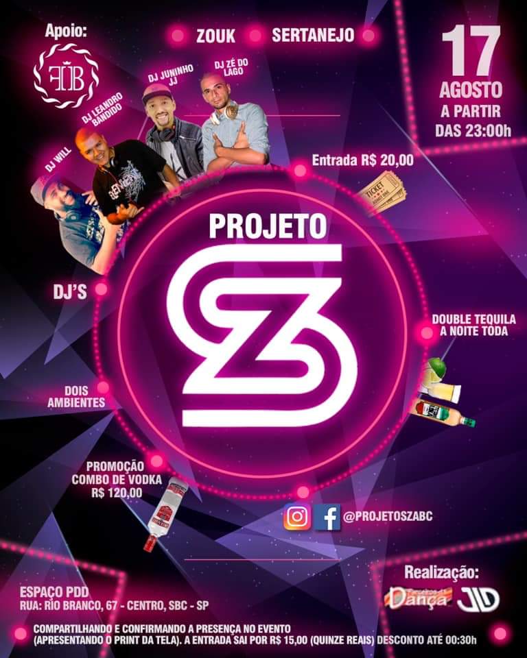 Projeto SZ ( AGOSTO )