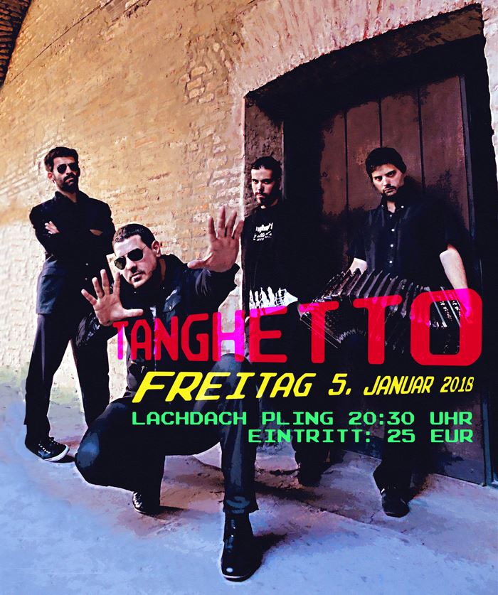 Elektrotangoband Tanghetto am Fr, 5. Januar bei Tango Connection