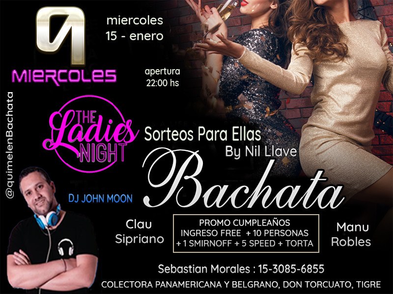 ¡¡ Quimelen Miercoles Bachata - Dj John Moon !