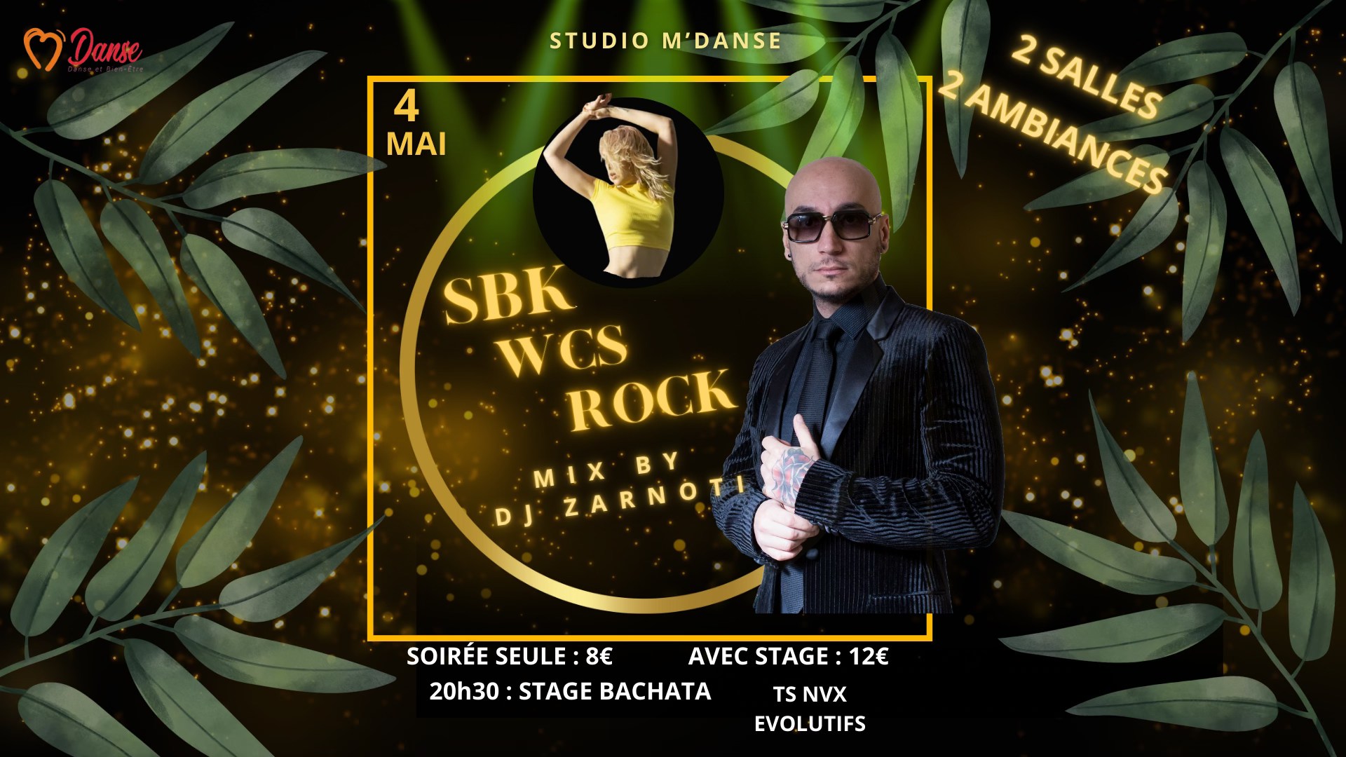 Soirée SBK au Studio le 4 mai