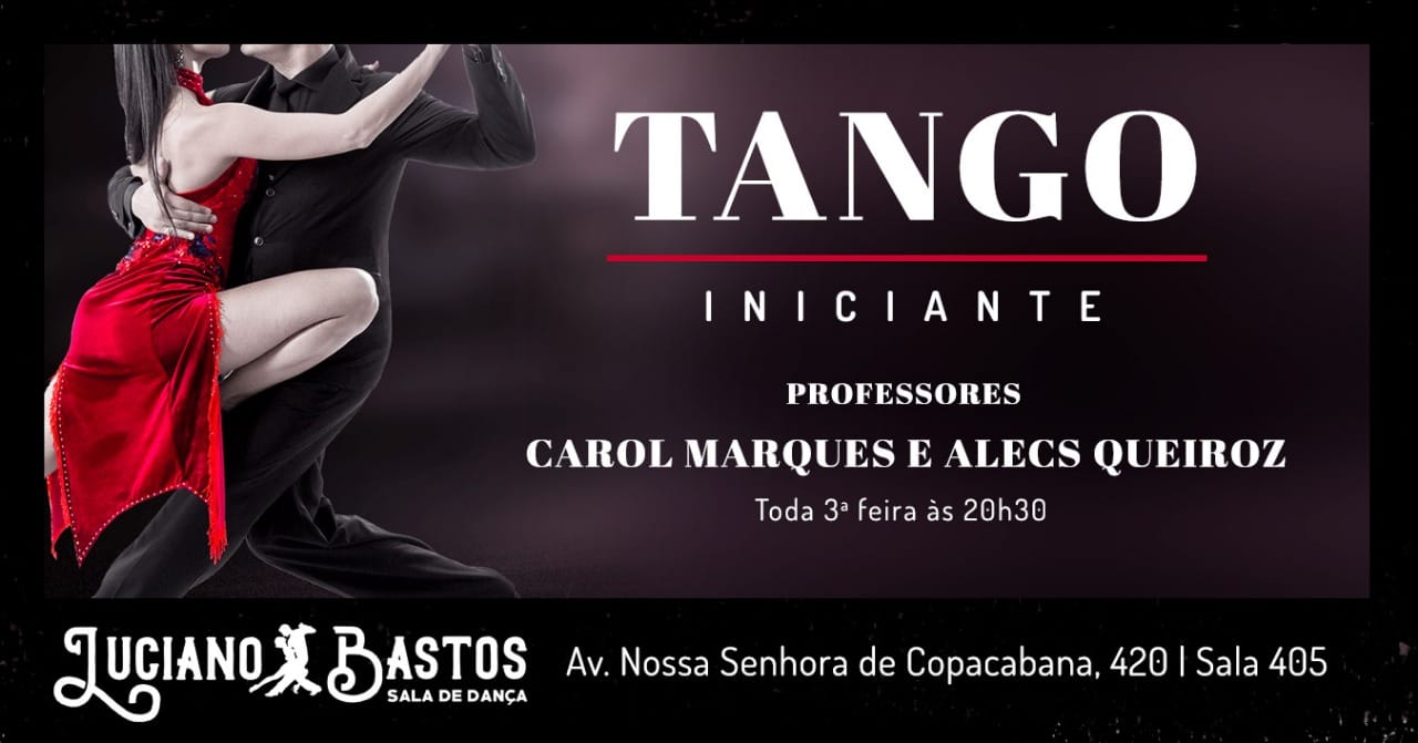 Tango Iniciante com CAROL MARQUES e ALECS QUEIROZ