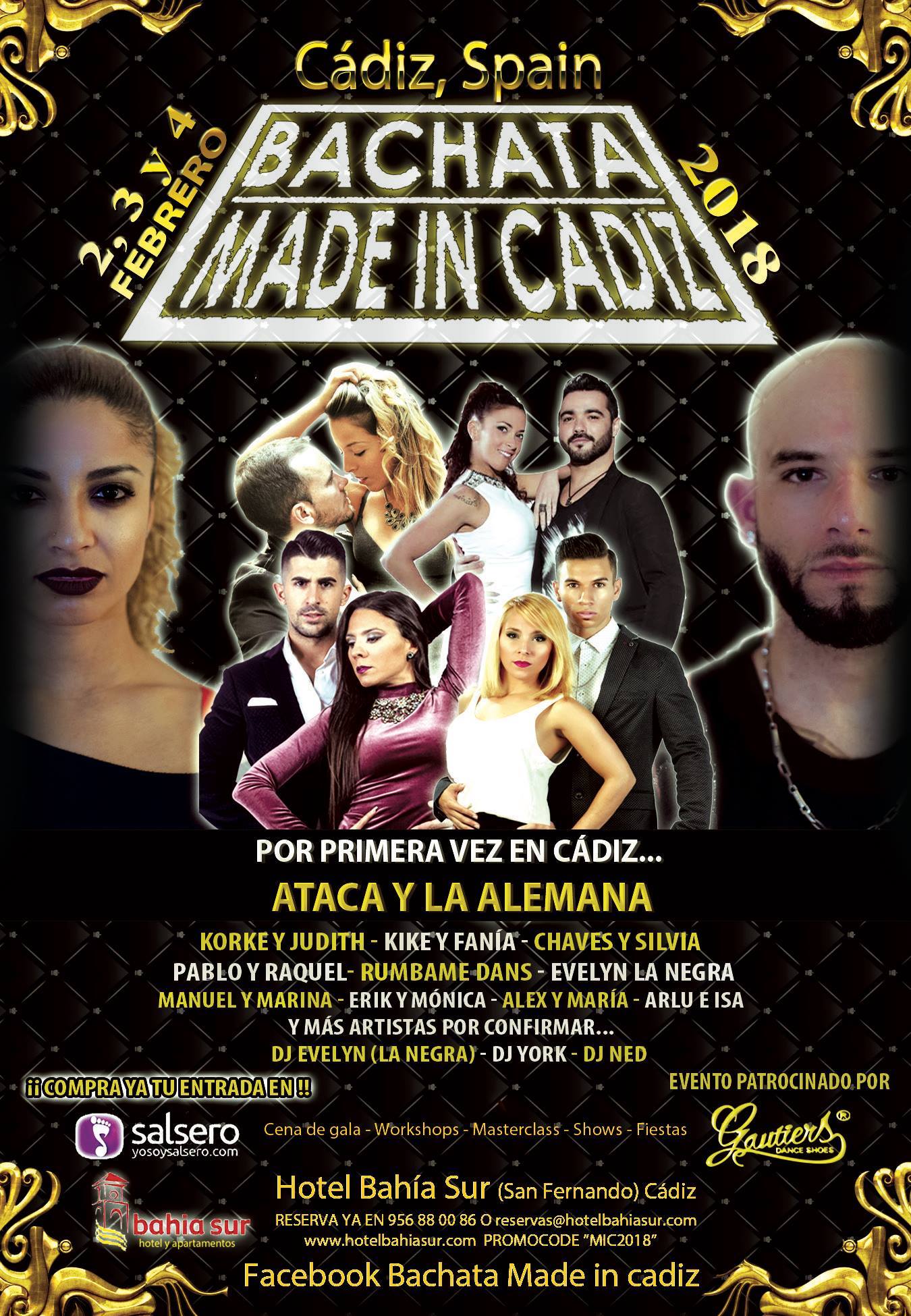 Germany goes to Bachata Made in Cadiz 2018
