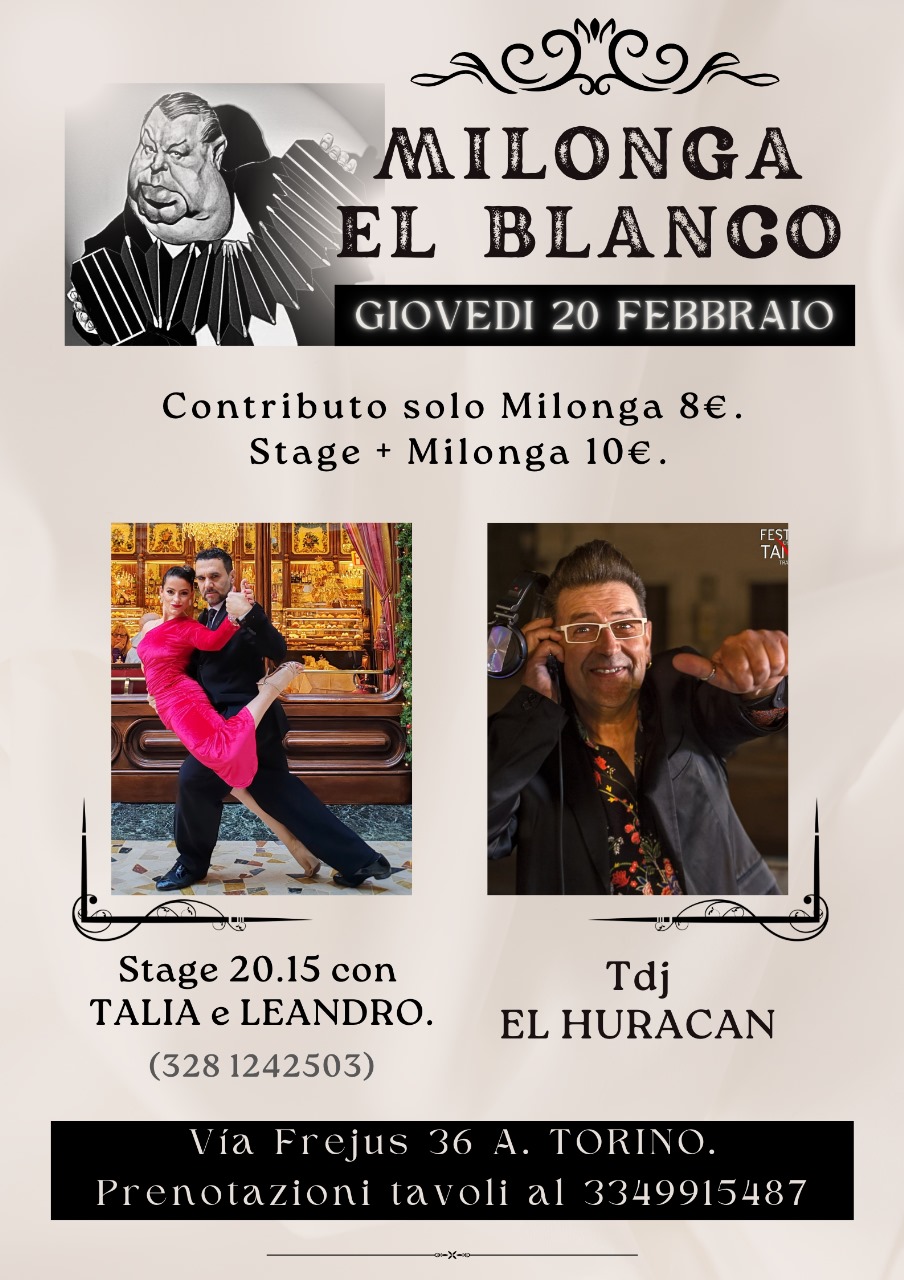 Milonga El Blanco