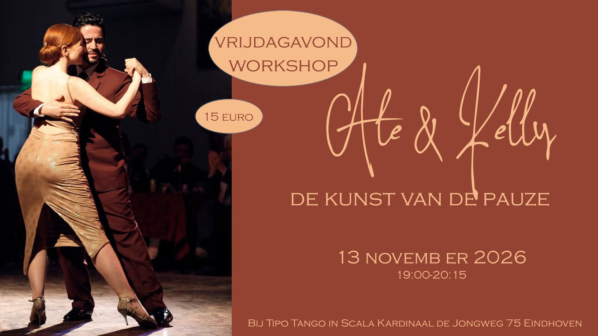 Vrijdagavond workshop met Ale & Kelly