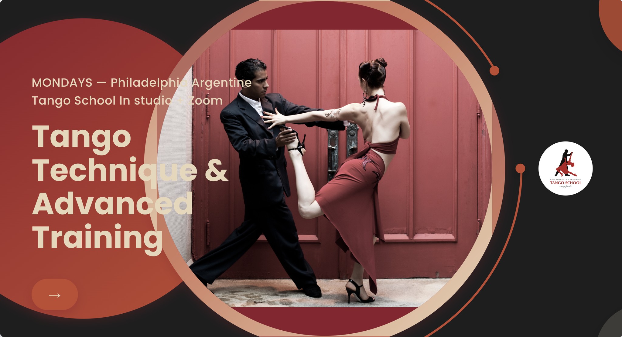 MONDAYS Philadelphia Argentine Tango School