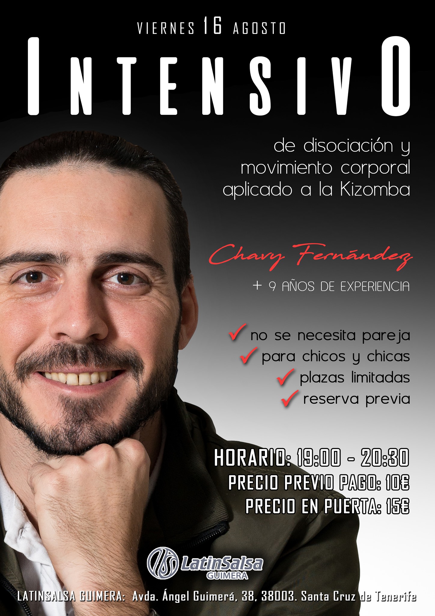 Intensivo de disociación aplicado a la Kizomba con Chavy