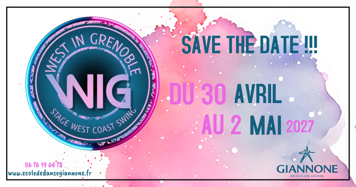 WEST IN GRENOBLE Stage West Coast Swing