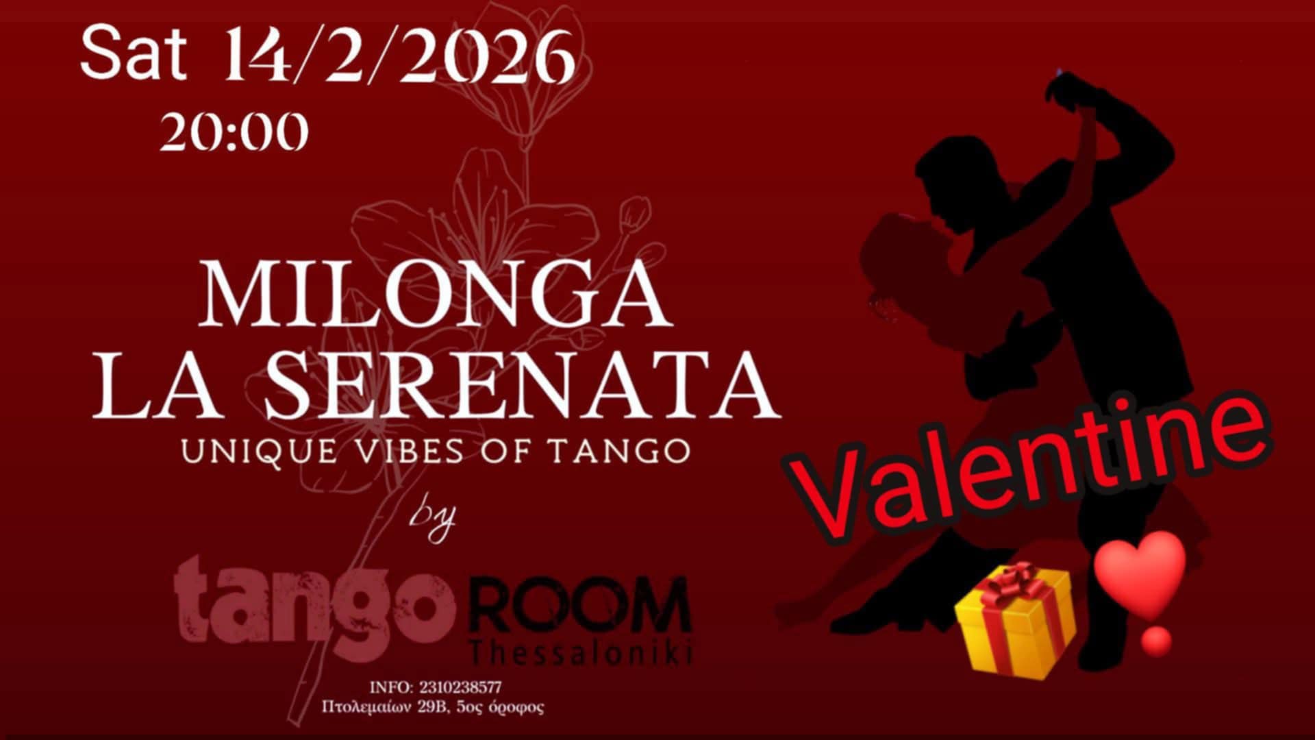 Milonga La Serenata - Valentine ❣️