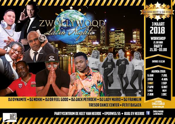 Zwollywood - Lady in Red & Men in Black