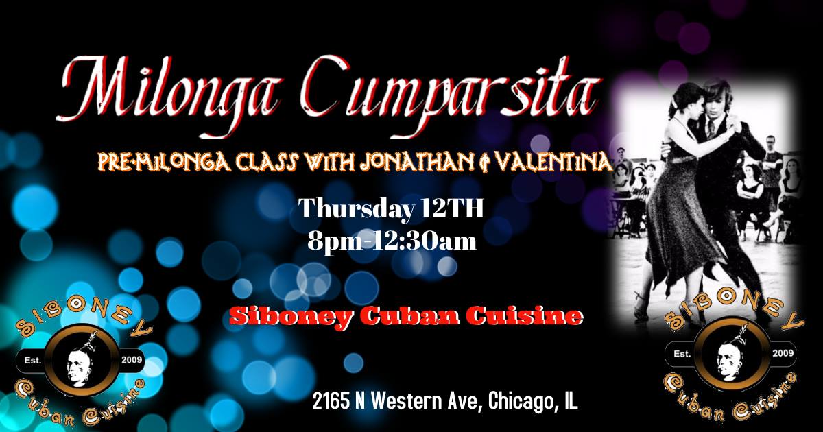Milonga Cumparsita with Jonathan & Valentina