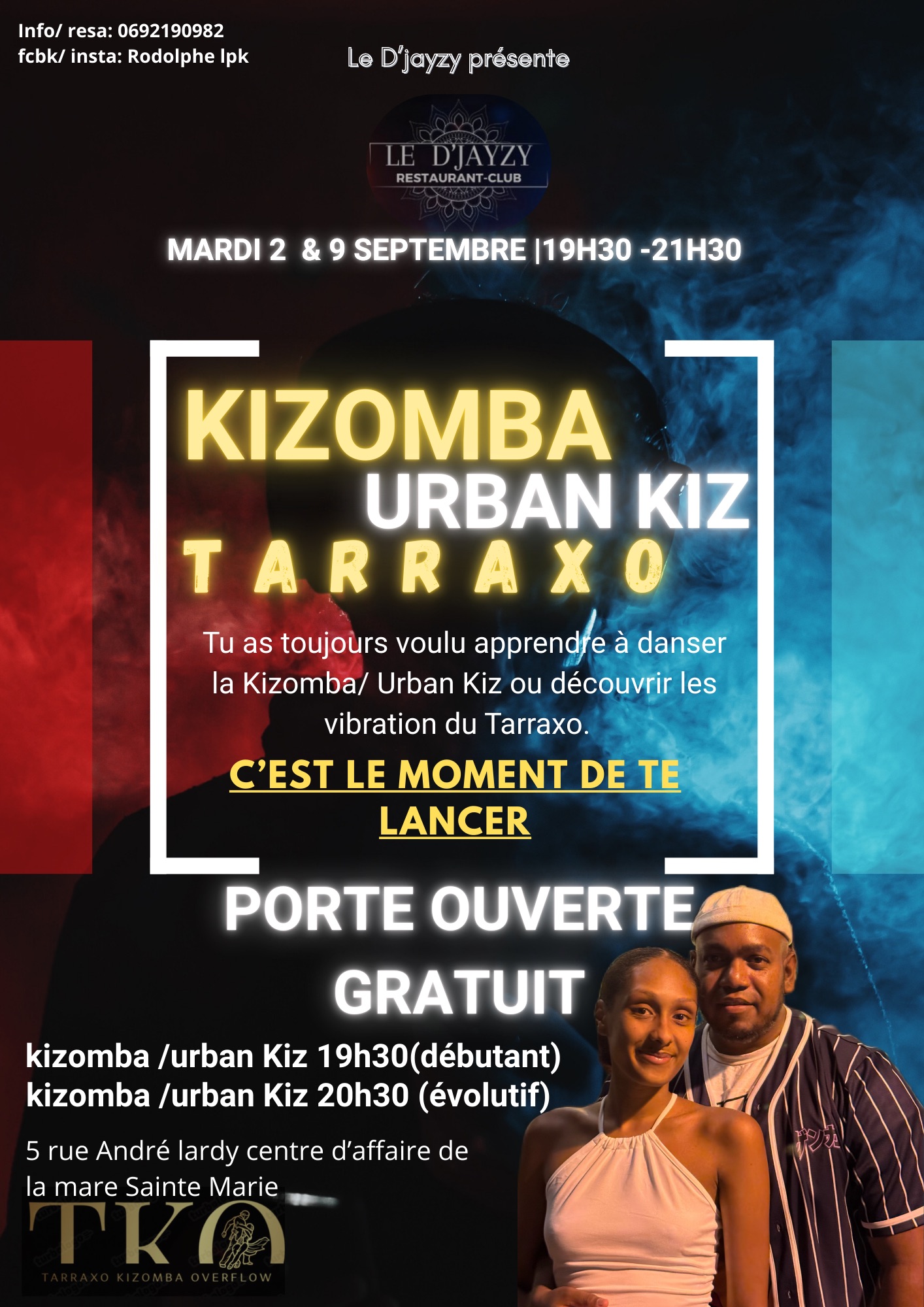 Porte ouverte gratuit - mardi 2 & 9 septembre