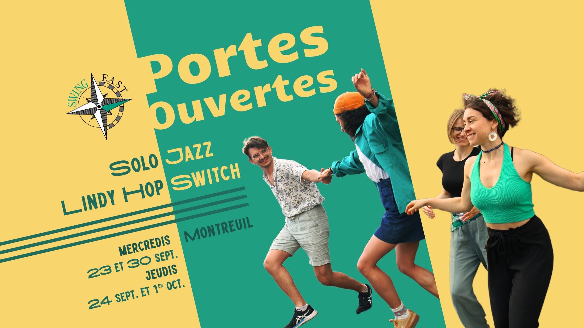 Cours d'essai : Lindy Hop et Solo Jazz