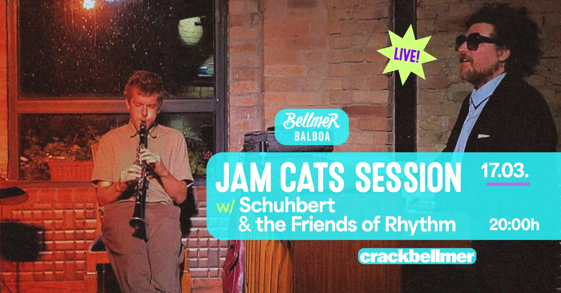 Bellmer Balboa - Jam Cats Session w Friends of Rhythm LIVE !!!