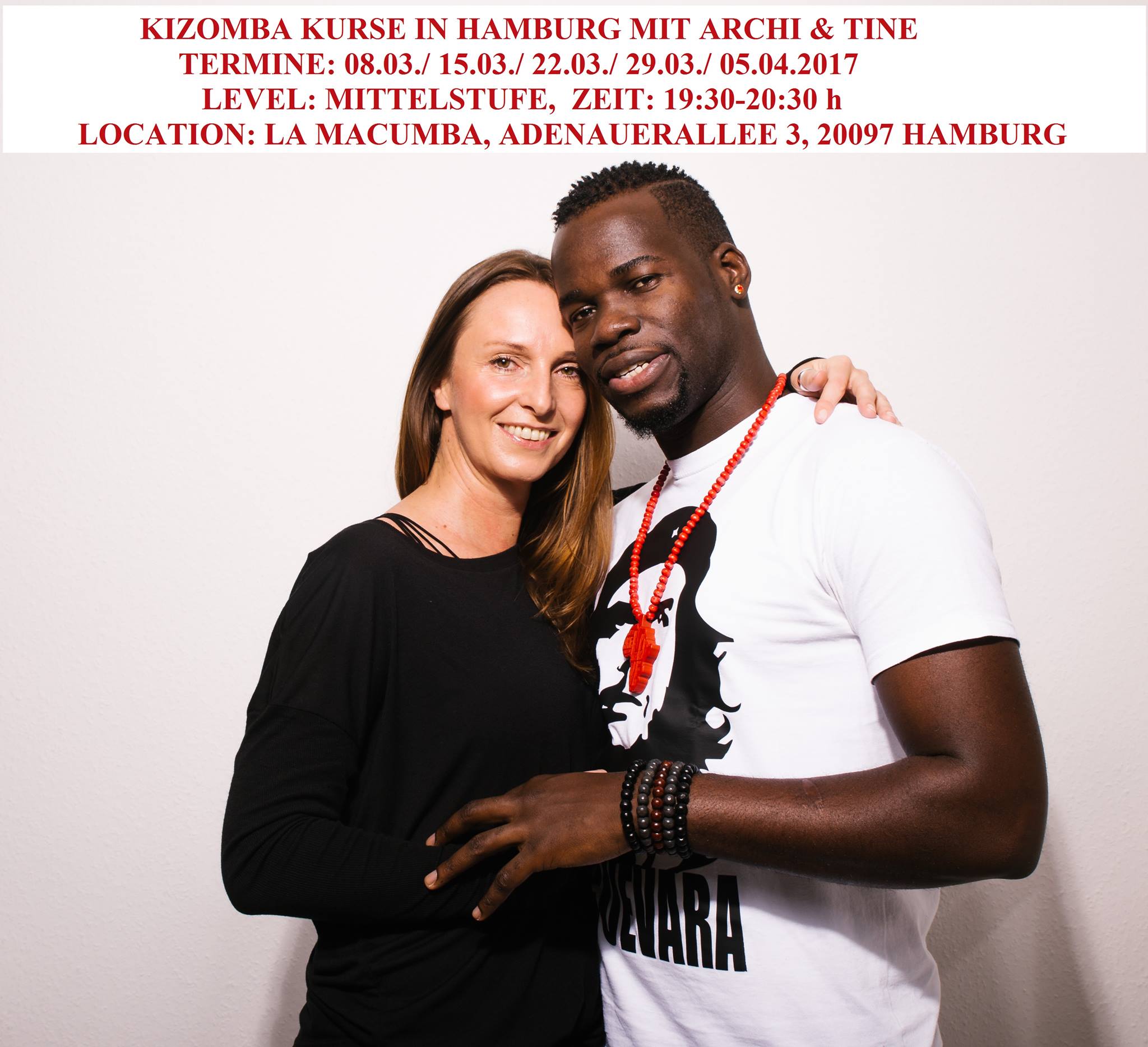 Kizomba Kurse in Hamburg mit Archi & Tine