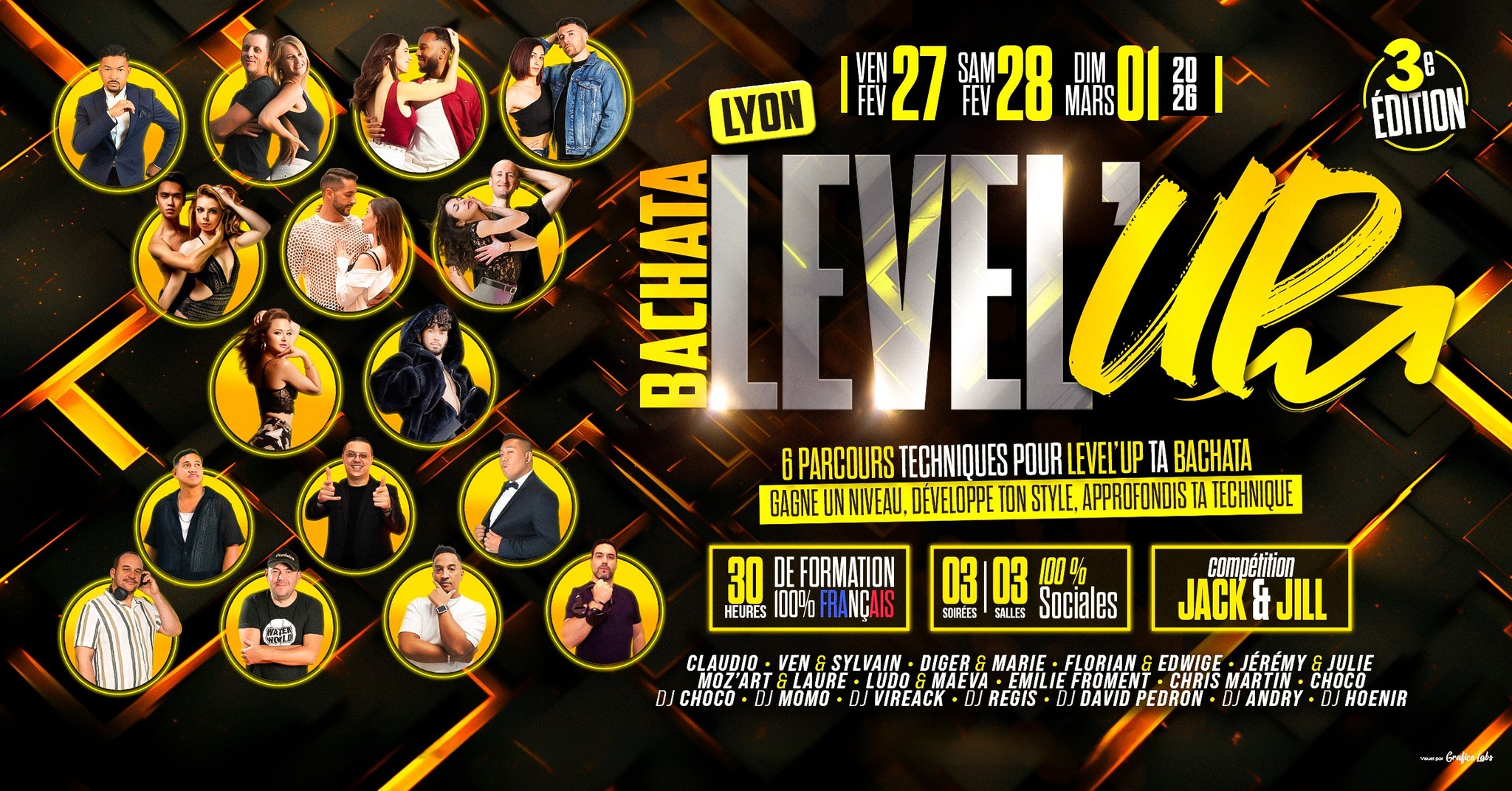 Level'UP BACHATA festival LYON 2026