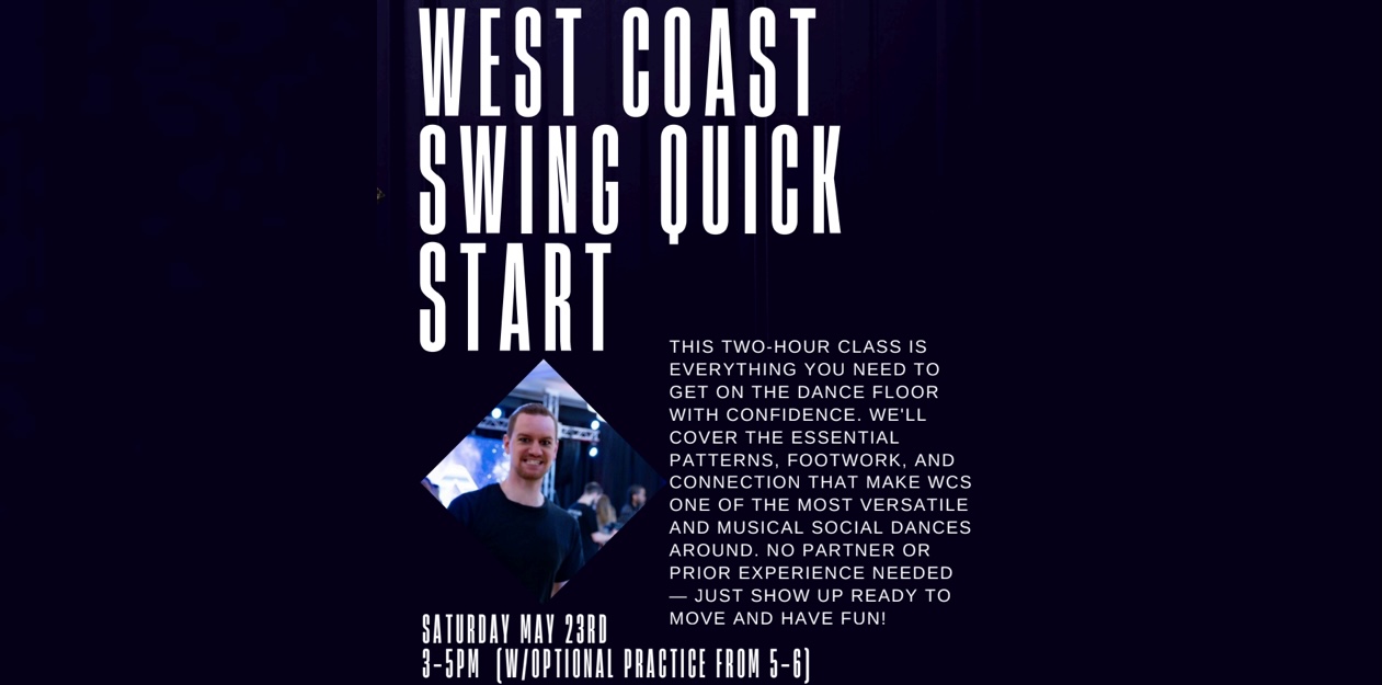 West Coast Swing Quick Start!