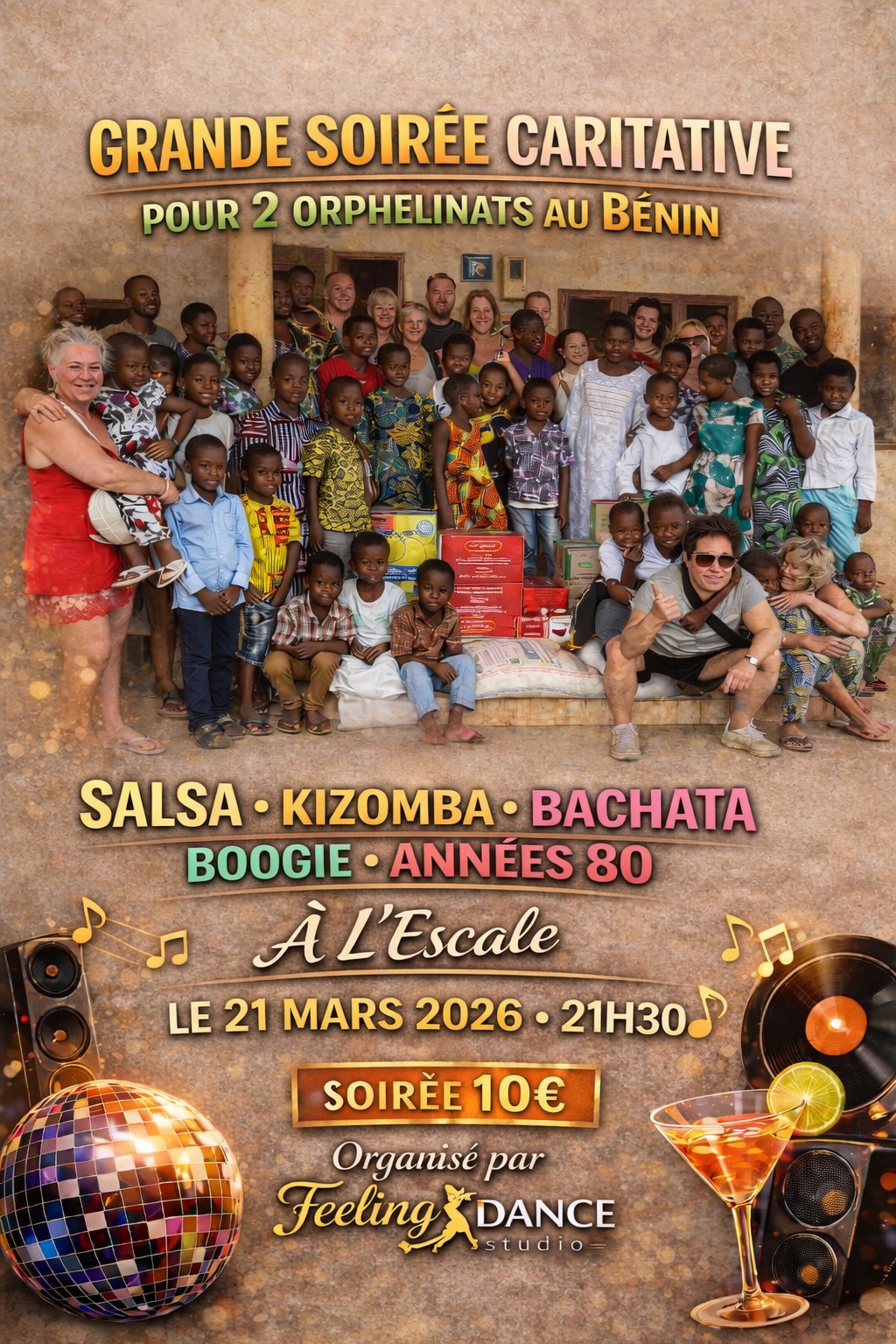 Soirée Caritative Feeling 🇧🇯🇧🇪