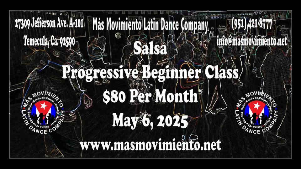 Introduction To Salsa Beginner Series - Level 1
