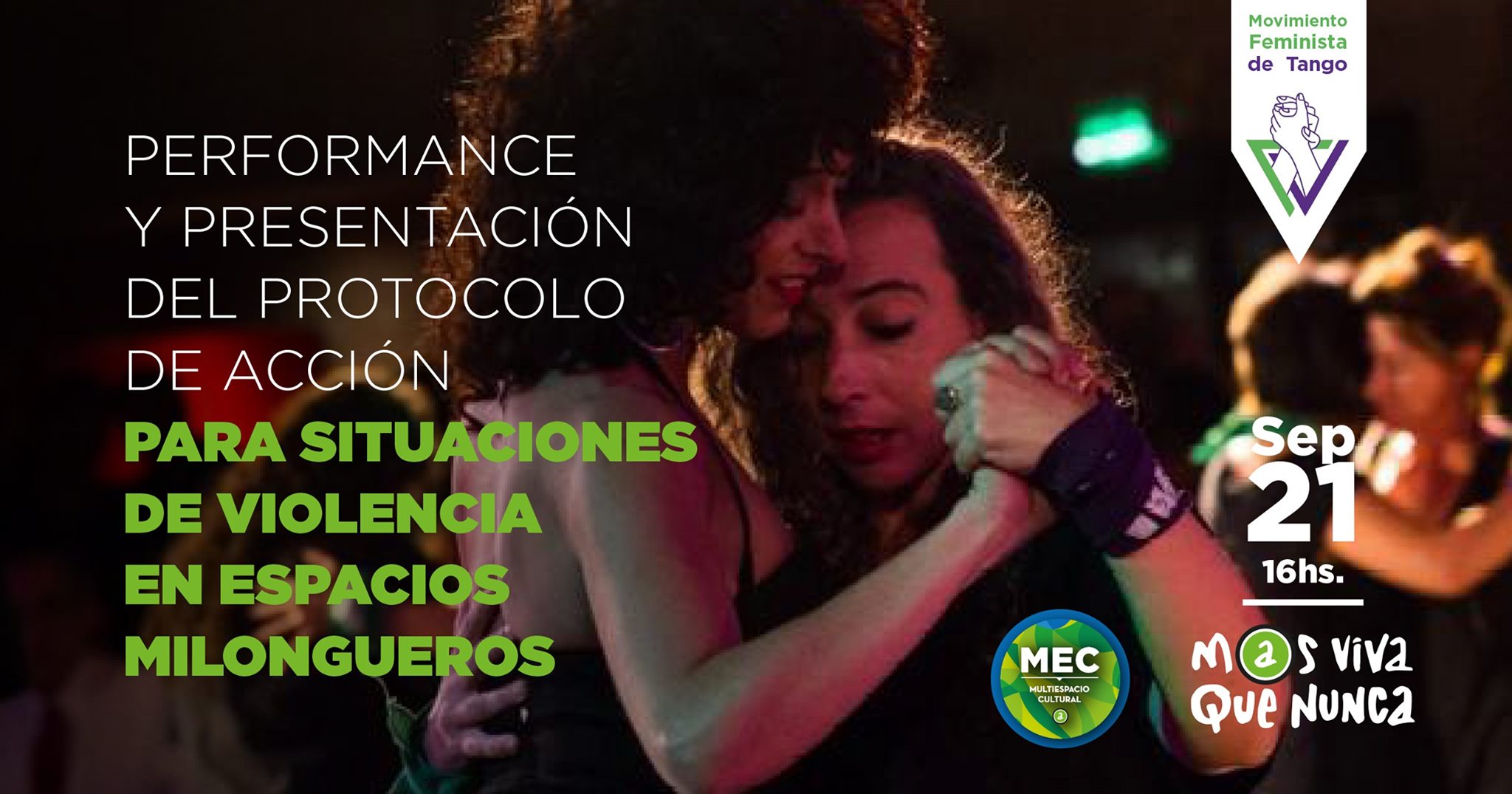 Protocolo de acción para Milongas en el #MEC